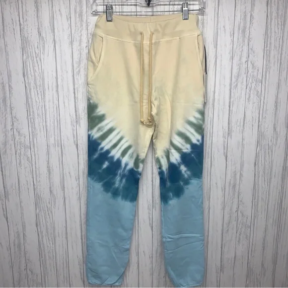 Womens Size XS Daydreamer Tie Dye Joggers NWT - Picture 1 of 6